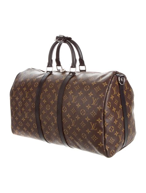 louis vuitton keepall 45 bandouliere in monogram macassar canvas|Louis Vuitton empreinte keepall.